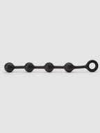 Cannonballs Large Silicone Anal Beads, Black