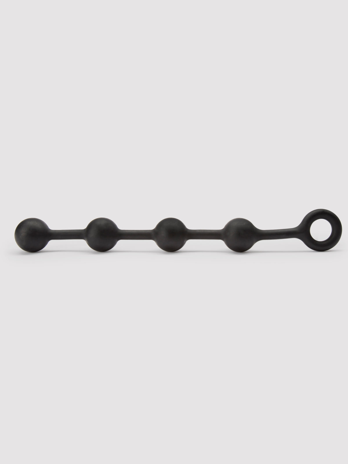 Cannonballs Large Silicone Anal Beads, Black