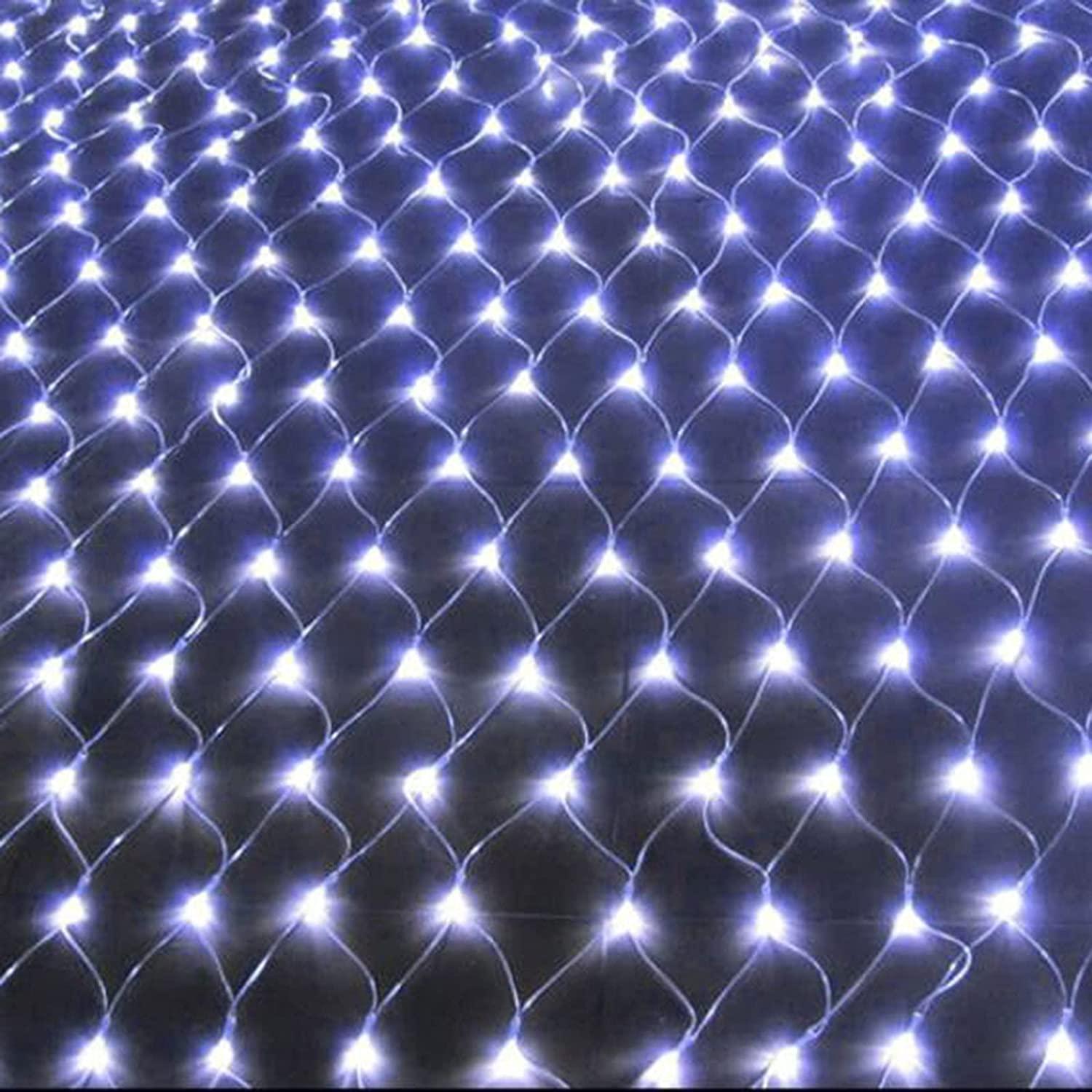 JFNV-108M LED Fairy Light with 8 Controllable Modes,Water-Resistant String Light for Christmas Party Wedding Festival Window Decorations,White,108M