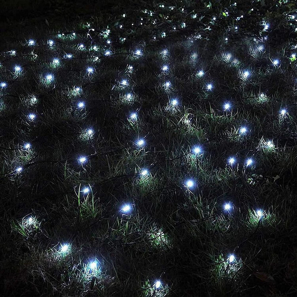 JFNV-108M LED Fairy Light with 8 Controllable Modes,Water-Resistant String Light for Christmas Party Wedding Festival Window Decorations,White,108M