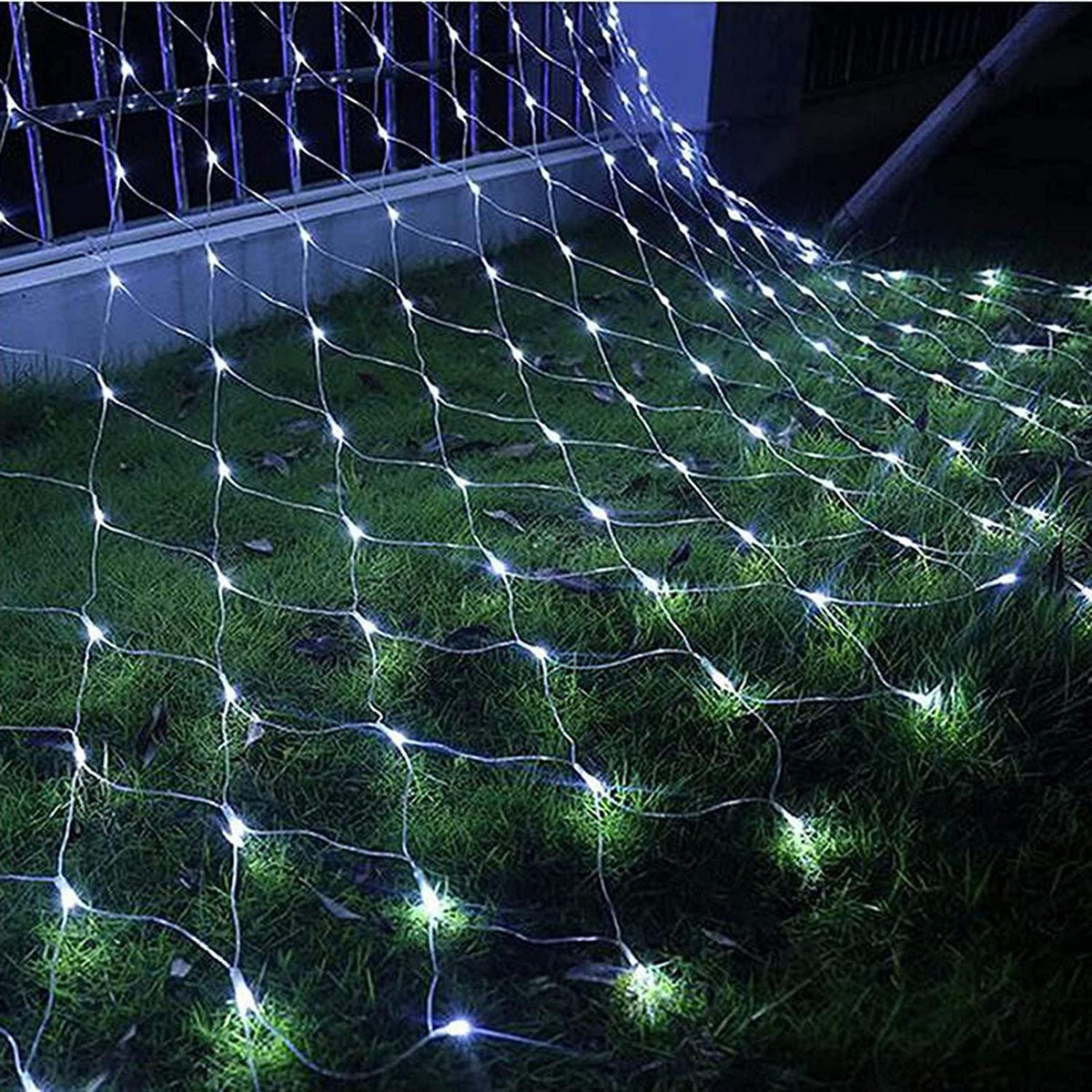 JFNV-108M LED Fairy Light with 8 Controllable Modes,Water-Resistant String Light for Christmas Party Wedding Festival Window Decorations,White,108M