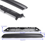 Need to drill Version 4Runner TRD PRO 20-23 Black Front Bumper Grill+Gray Generic