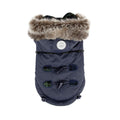 Puppia Authentic Lewis Winter Coat, XX-Large, Navy