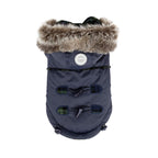 Puppia Authentic Lewis Winter Coat, XX-Large, Navy