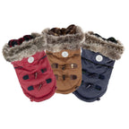 Puppia Authentic Lewis Winter Coat, XX-Large, Navy