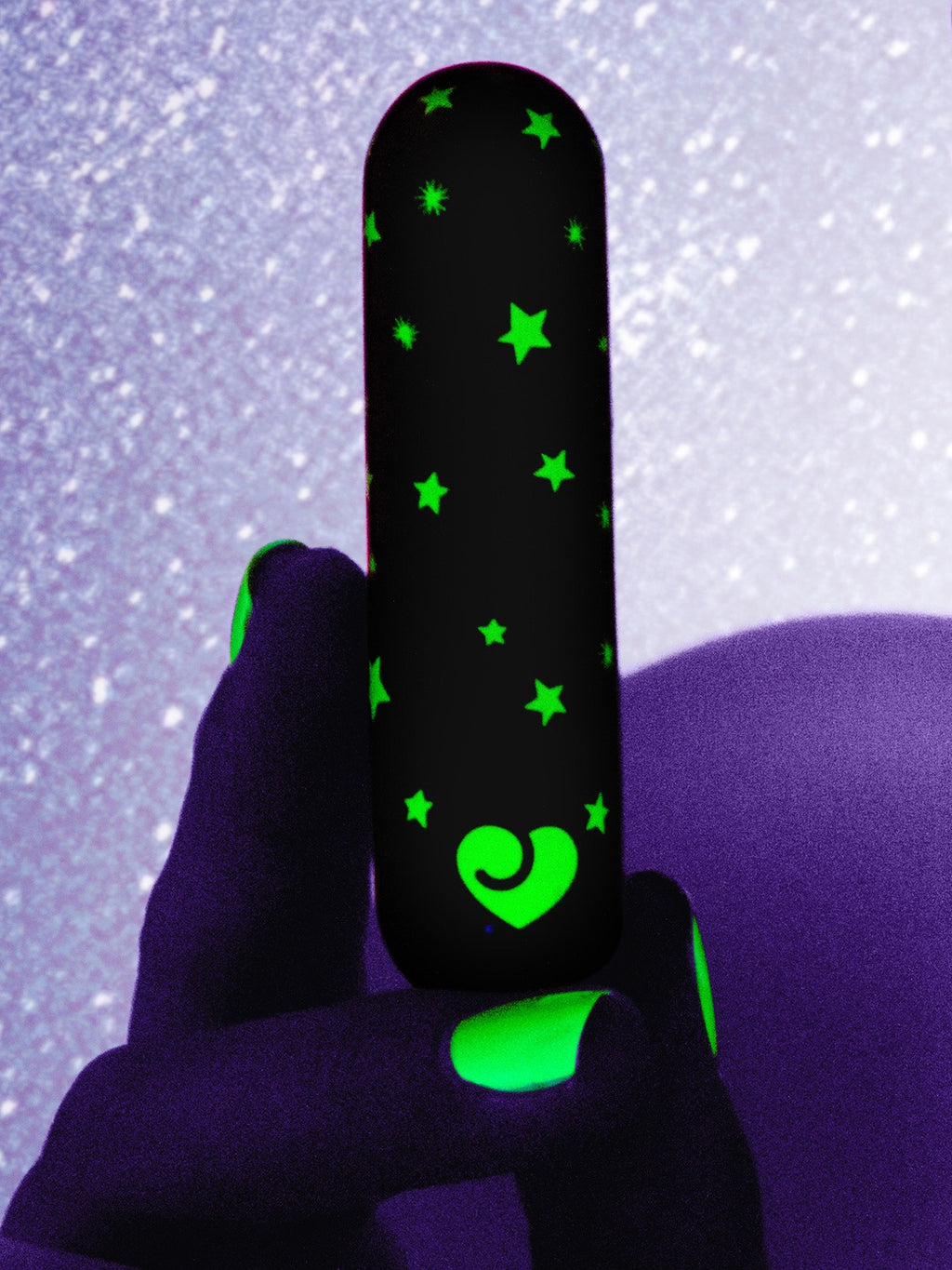 Lovehoney Glow-in-the-Dark Rechargeable Bullet Vibrator, Glow | Glow