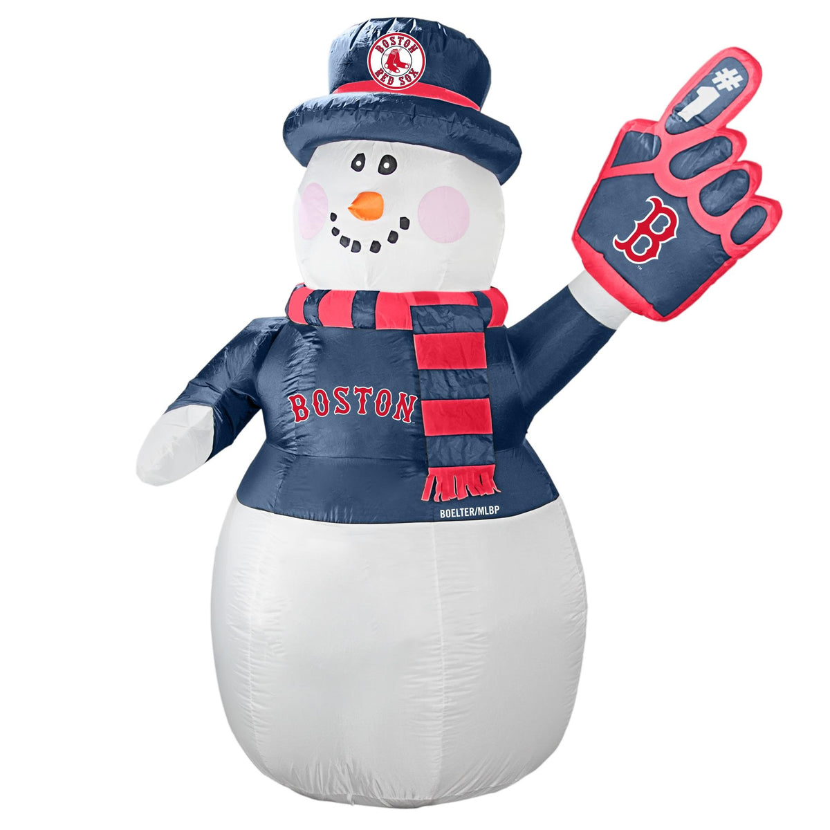 Boston Red Sox 7' Inflatable Snowman