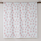 Levtex Home - Red Snowflake Sherpa Quilt Set - Full/Queen Quilt (88x92in.) + Two Standard Pillow Shams (26x20in.) - Snowflake - Holiday - Red and White - Reversible - Cotton/Poly