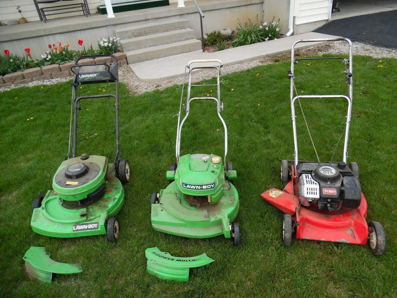 2 Lawn Boy 2 Cycle Mower Self Propelled R8237 & 10415 + BONUS TORO All Run