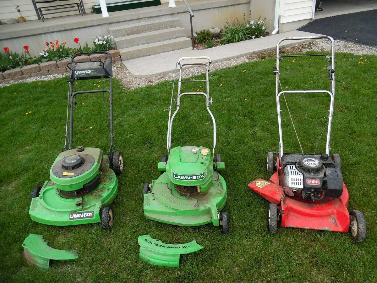 2 Lawn Boy 2 Cycle Mower Self Propelled R8237 & 10415 + BONUS TORO All Run