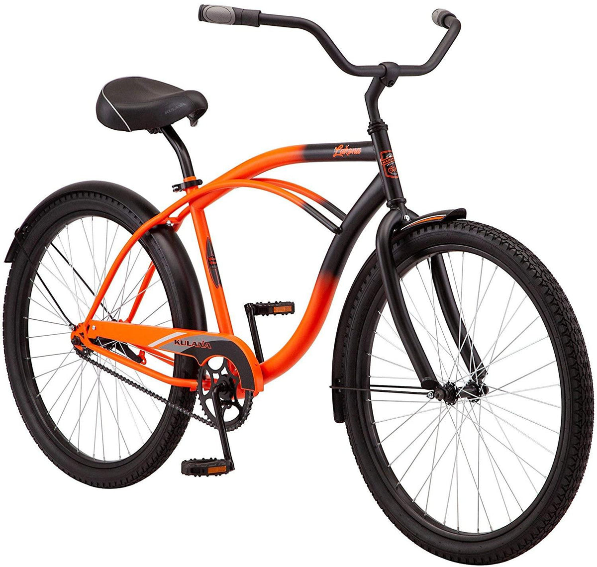 Kulana Lakona Youth/Adult Beach Cruiser Bike, 20-26-Inch Wheels, Multiple Speeds, Multiple Colors