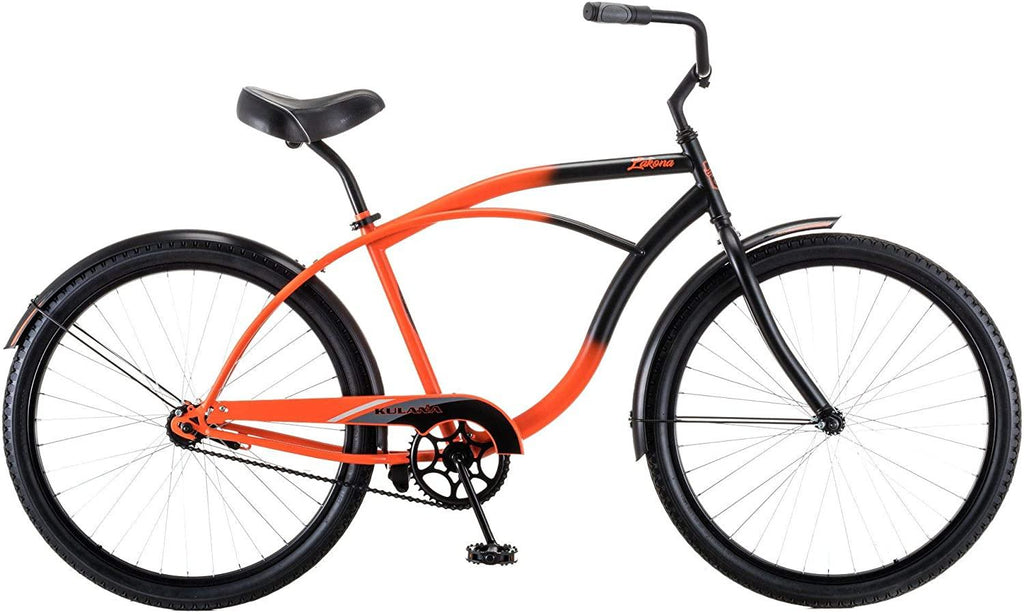 Kulana Lakona Youth/Adult Beach Cruiser Bike, 20-26-Inch Wheels, Multiple Speeds, Multiple Colors