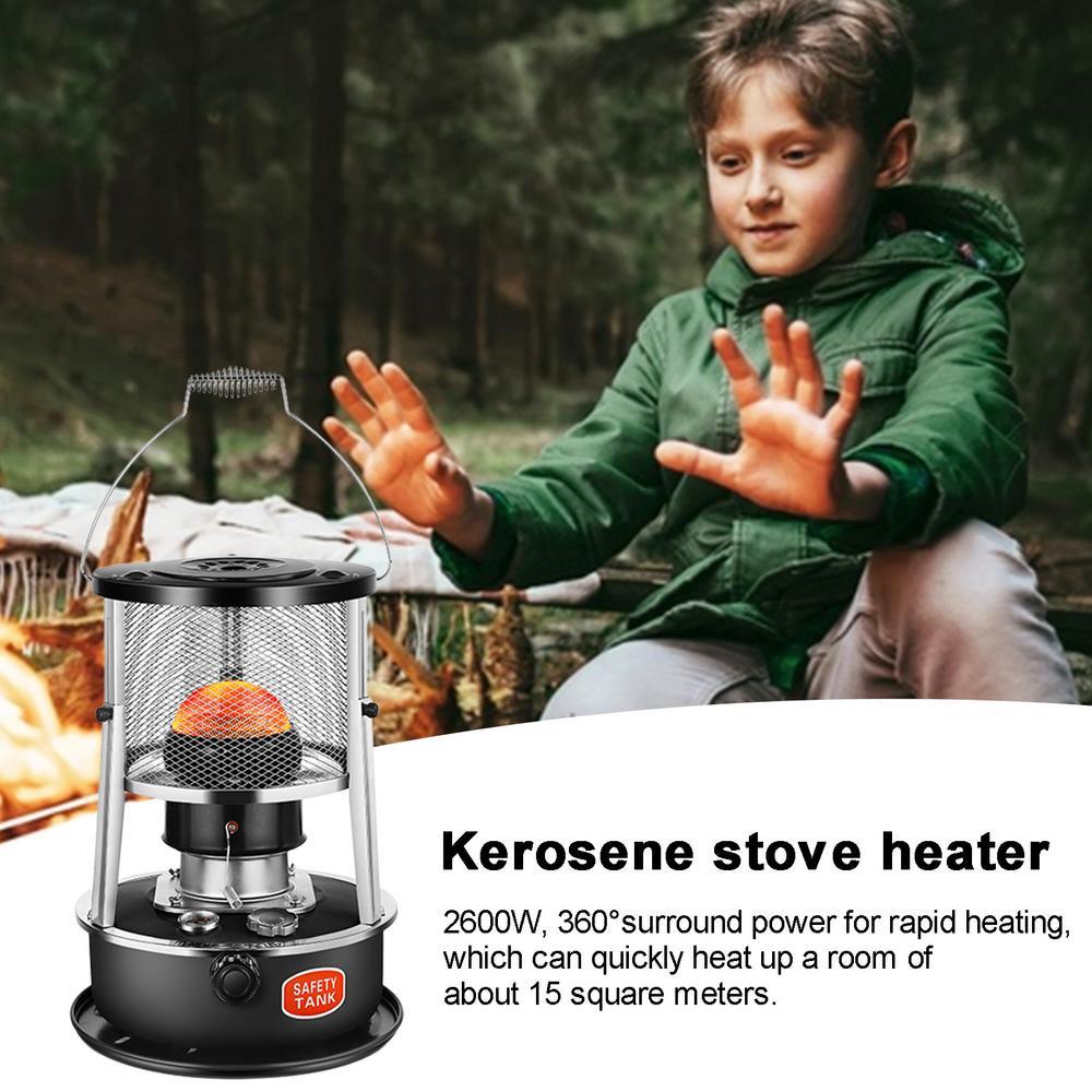Viugreum Kerosene Warmer Lightweight Kerosene Heater with Oil Gauge Outdoor Kerosene Stove for Outdoor Camping Fishing Barbecuing Ice Fishing exceptional