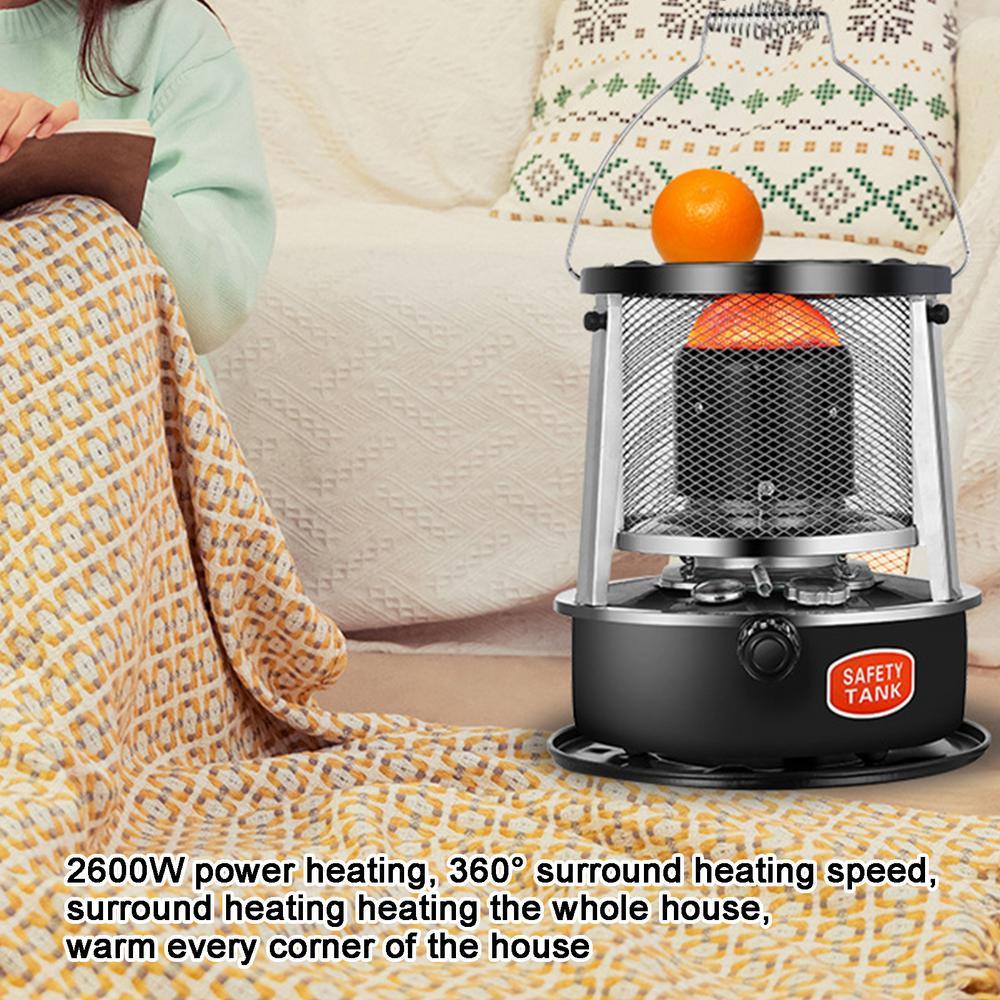 Houssem Aouar Outdoor Kerosene Heater Higher Calorific Power Ourdoor Kerosene Stove Warmer Portable Kerosene Warmer Automatic Extinguishing for Heating Boiling Water Cooking Barbecuing sweetie