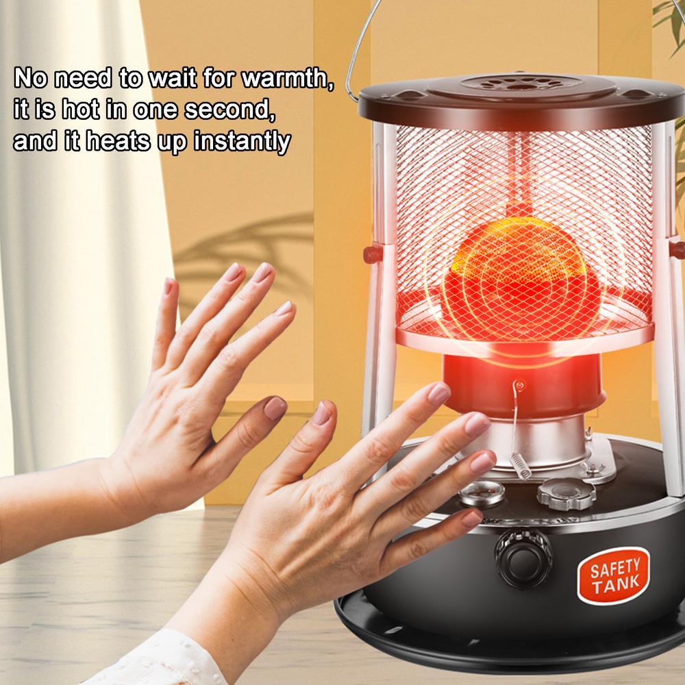 Houssem Aouar Outdoor Kerosene Heater Higher Calorific Power Ourdoor Kerosene Stove Warmer Portable Kerosene Warmer Automatic Extinguishing for Heating Boiling Water Cooking Barbecuing sweetie