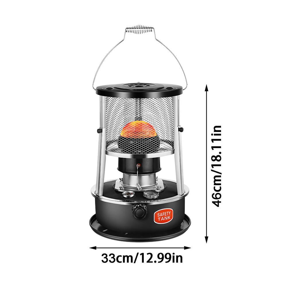 Houssem Aouar Outdoor Kerosene Heater Higher Calorific Power Ourdoor Kerosene Stove Warmer Portable Kerosene Warmer Automatic Extinguishing for Heating Boiling Water Cooking Barbecuing sweetie