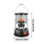Viugreum Kerosene Warmer Lightweight Kerosene Heater with Oil Gauge Outdoor Kerosene Stove for Outdoor Camping Fishing Barbecuing Ice Fishing exceptional