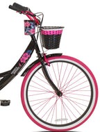 Susan G Komen 26" Women's Cruiser Bike, Black/Pink