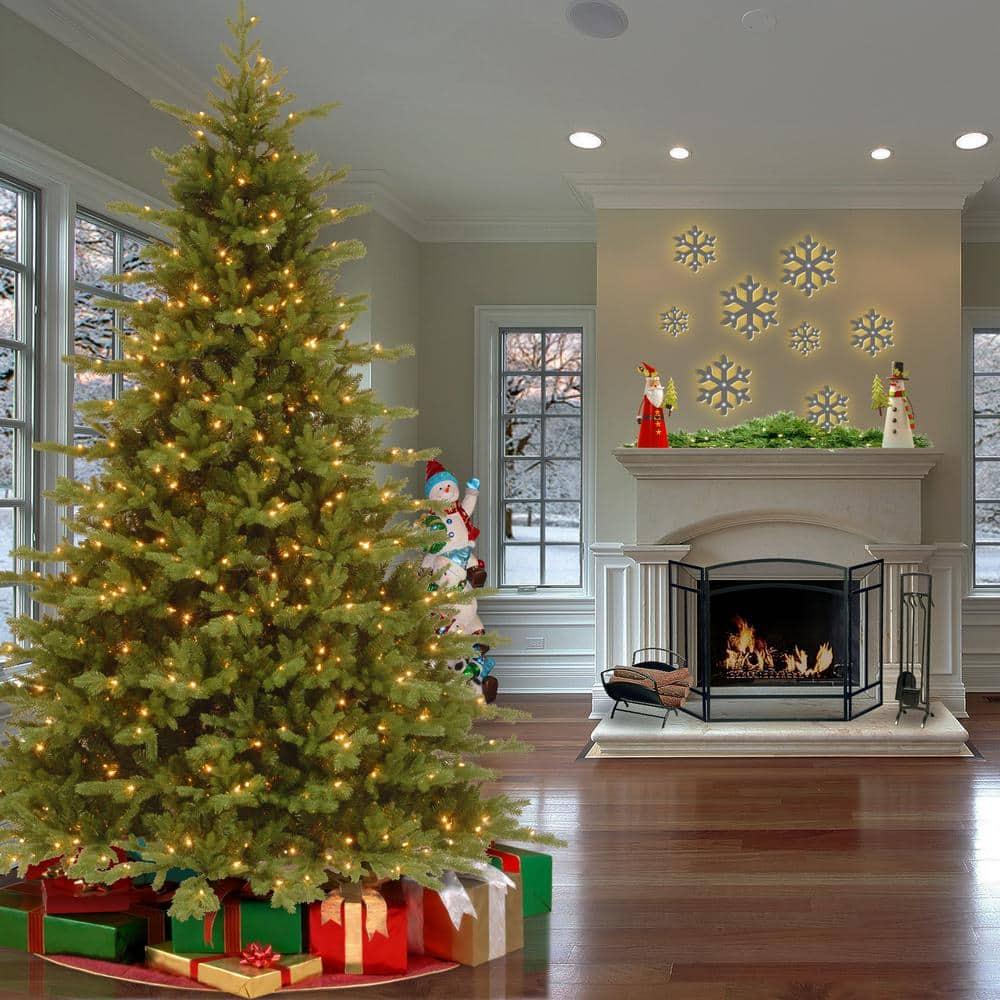 7.5 ft. PowerConnect Vienna Fir with Dual Color LED Lights
