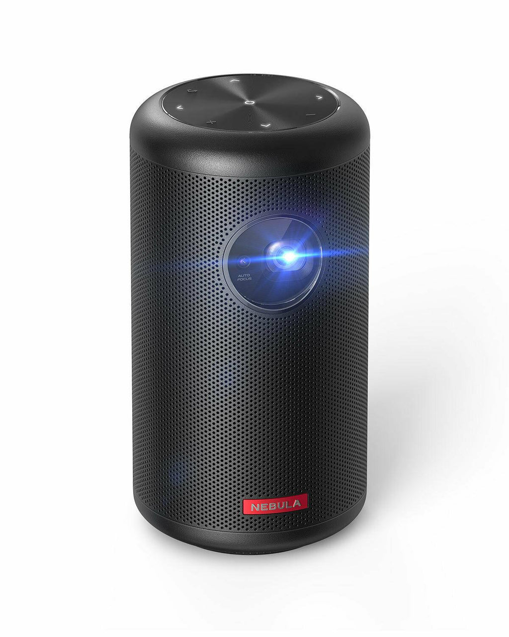 nebula capsule ii smart mini projector android tv 9.0 portable 100" home theater