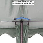 14 ft. Universal Solid Green Canopy Cover