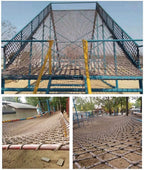 Climbing Training Rope Net Adult Children's Physical Training Equipment Site Protection Net Polyester Safety Net Available Indoors and Outdoors Site Fence Net