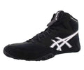ASICS Men's Dan Gable Evo Wrestling Shoe, Black/White/Carbon, 12 Medium US
