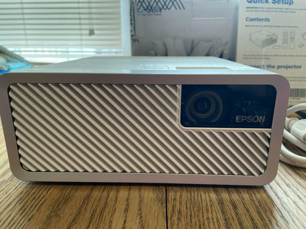epson ef-100 mini-laser streaming projector with android tv edition