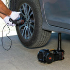 Electric Car Jack Kit 5 Ton with Power Impact Wrench and Tire Inflator Pump Lift