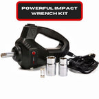 Electric Car Jack Kit 5 Ton with Power Impact Wrench and Tire Inflator Pump Lift