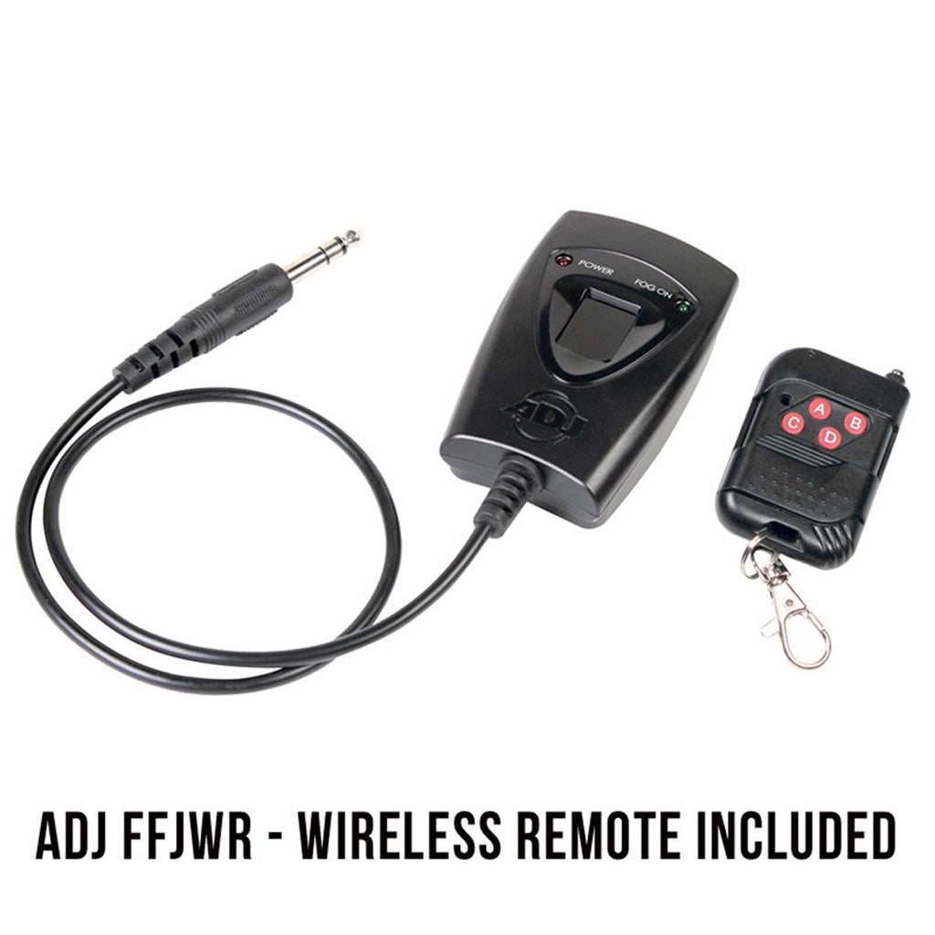 AMERICAN DJ Fog Fury Jett Smoke Fog Machine &amp; LED Light Effect w/Wireless Remote
