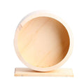 D-4PET Hamster - Wooden Mute Roller Hamster Running Exercise Mouse HedSports Wheel Pet Toy Supplies Hot