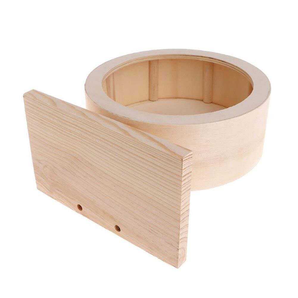 D-4PET Hamster - Wooden Mute Roller Hamster Running Exercise Mouse HedSports Wheel Pet Toy Supplies Hot