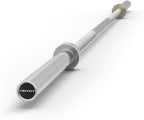 RitFit 7 Ft. Olympic Barbell Bar, General Purpose Weight Bar Suitable for Olympic Lifts and Power Lifts and Bench Press, 500 Lbs., 700 Lbs., 1002 Lbs. Capacity Options
