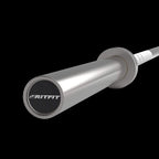 RitFit 7 Ft. Olympic Barbell Bar, General Purpose Weight Bar Suitable for Olympic Lifts and Power Lifts and Bench Press, 500 Lbs., 700 Lbs., 1002 Lbs. Capacity Options