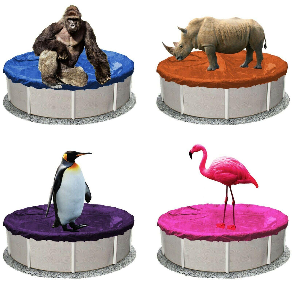 above ground winter pool cover - round: 15', 18', 21', 24', 27', 28', 30', 33'