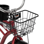 Huffy 26 In. Nel Lusso Men's Classic Beach Cruiser Bike, Mirror Red