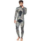 SEAC Pirana Spandex Wetsuit X-Large, Green Camouflage