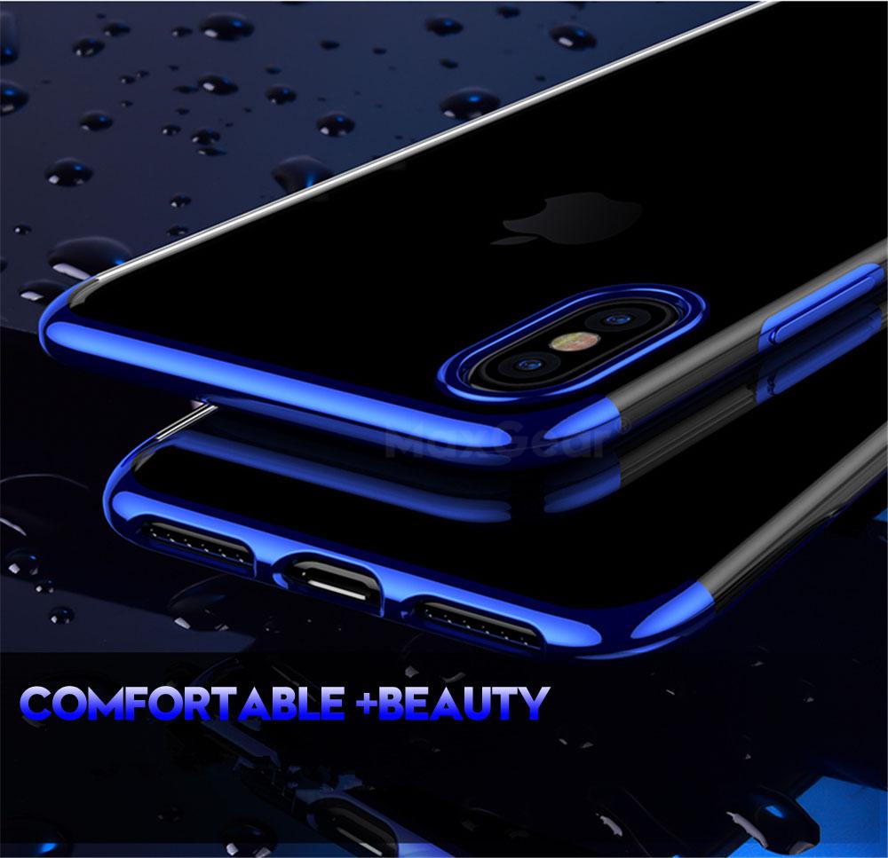 Luxury Silicone Soft Back Phone Cases for iphone