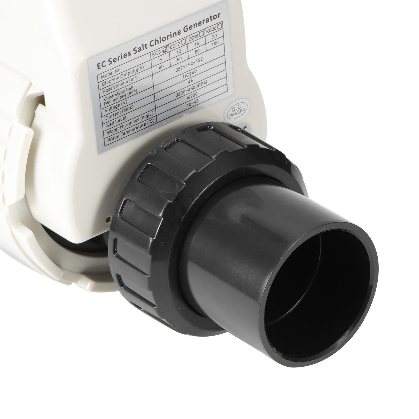 chiciris chlorine generator electrolyzer swimming pool salt chlorinator 8g/h 12g/h 16g/h 20g/h 100- 240v