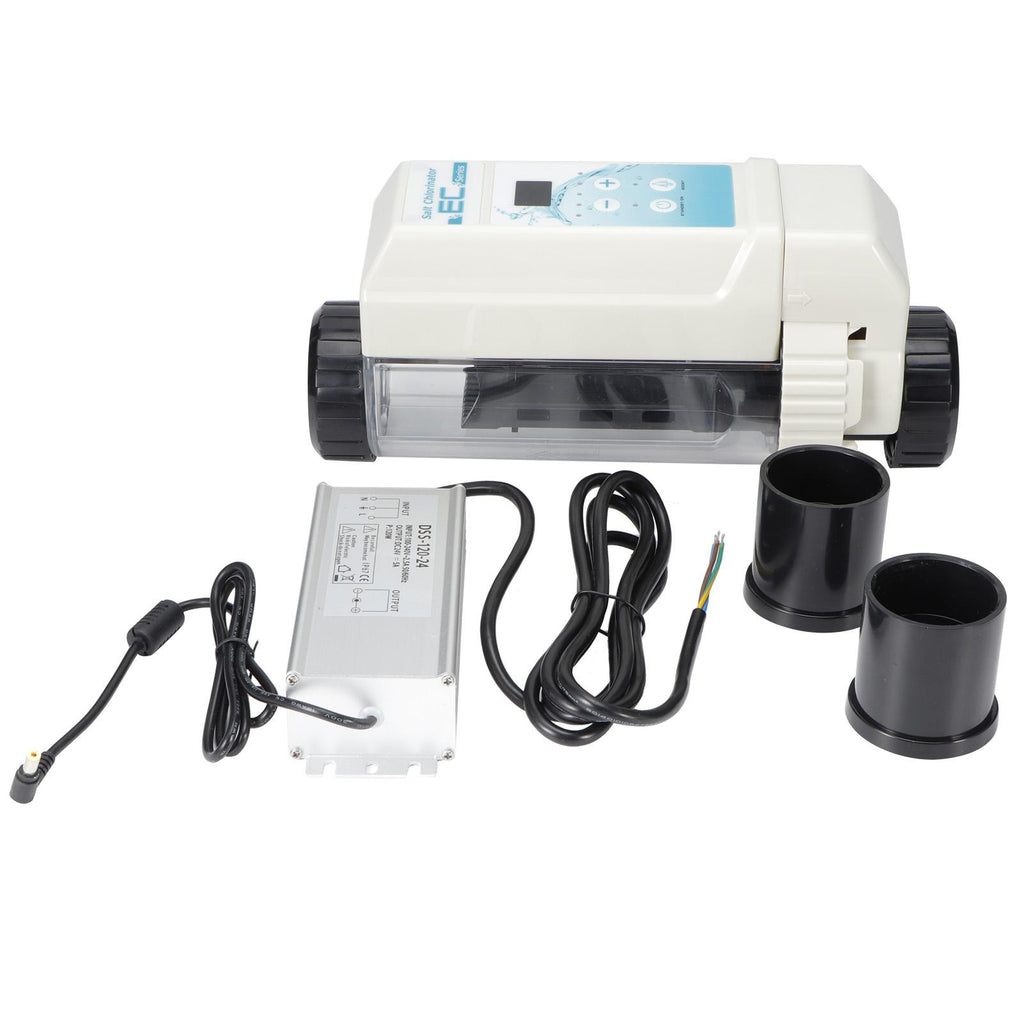 chiciris chlorine generator electrolyzer swimming pool salt chlorinator 8g/h 12g/h 16g/h 20g/h 100- 240v