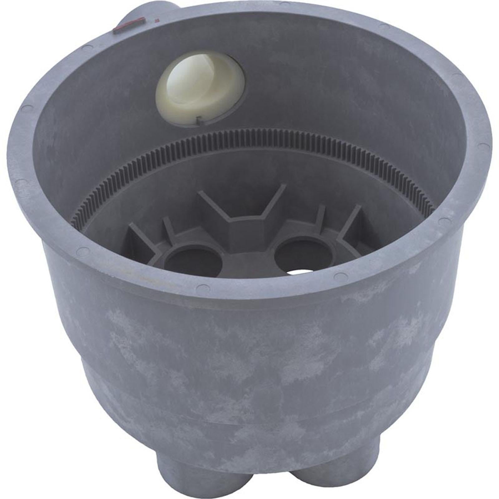 A&amp;A Manufacturing Housing, A&amp;A 6 Port Low Profile Valve, 1-1/2", Bottom, Gray