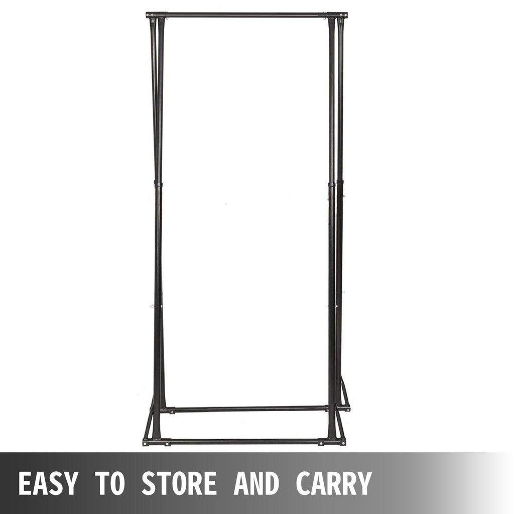 280 Lbs. Portable Pull Up Bar Height Adjustable Portable Pull Up Gym Stand Fitness Equipment Folding Standing Pull Up Bar for Home Gym