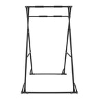 280 Lbs. Portable Pull Up Bar Height Adjustable Portable Pull Up Gym Stand Fitness Equipment Folding Standing Pull Up Bar for Home Gym