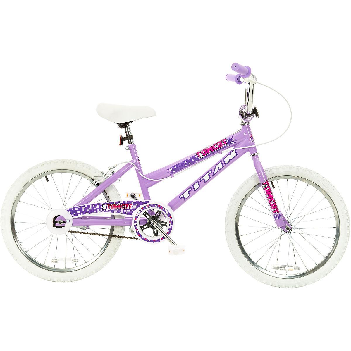 Tomcat Girls BMX Bike with 20 In. Wheels, Lavender