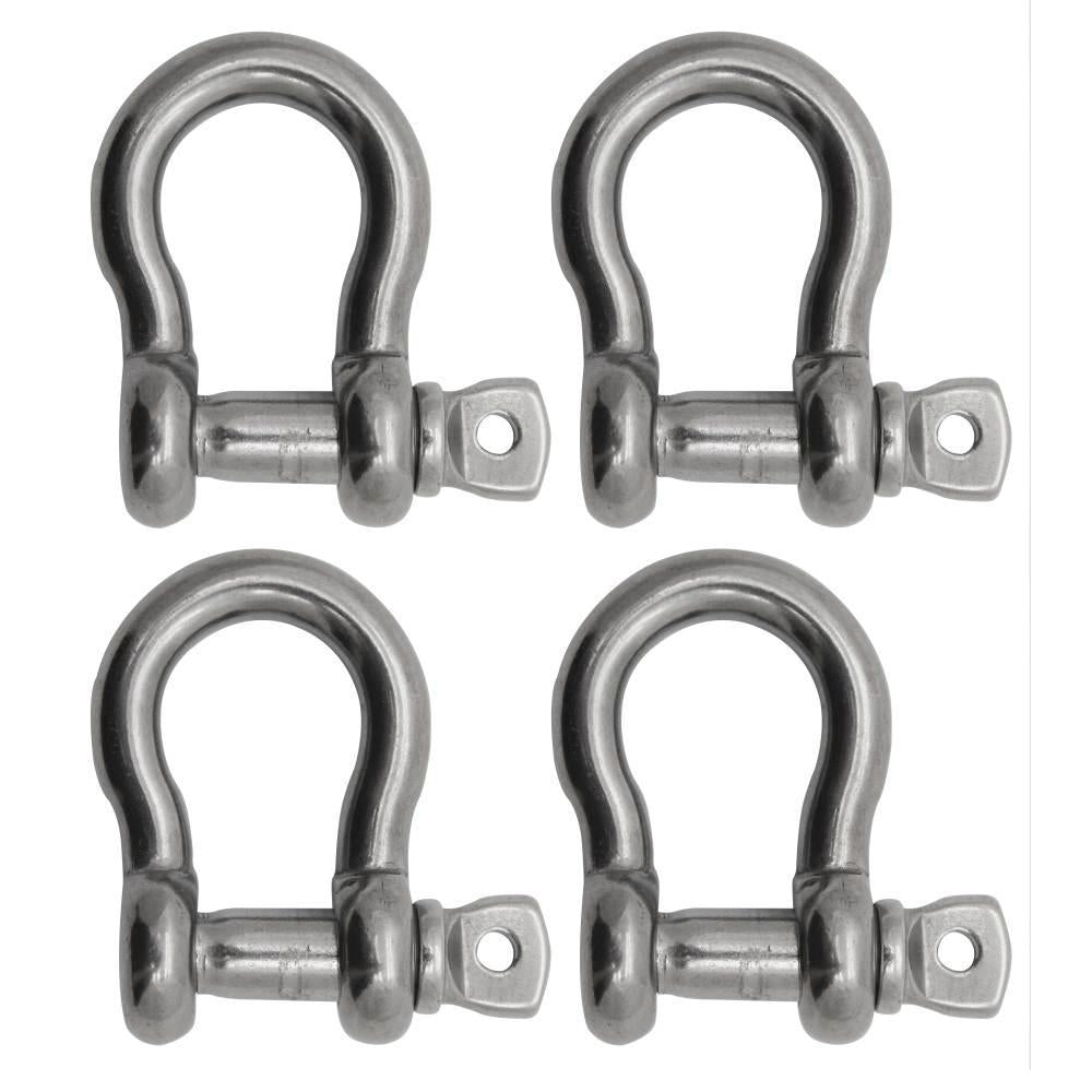 BoatTector  Steel Anchor Shackle - 1", 4-Pack