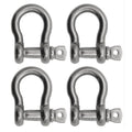 BoatTector  Steel Anchor Shackle - 1", 4-Pack