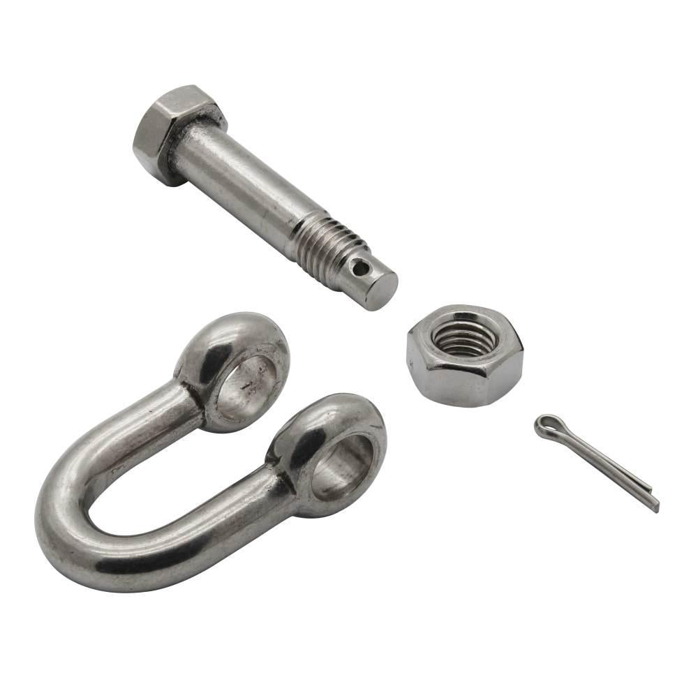 BoatTector  Steel Anchor Shackle - 1", 4-Pack