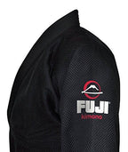 fuji bjj uniform, black, a4