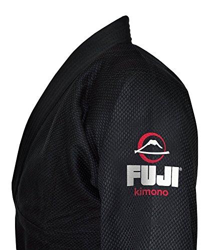 fuji bjj uniform, black, a4